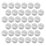 DECHOUS 120 Stück Abschminkpads Rund mit Perlenstruktur Fusselfrei Weich Taschenfreundlich für Gesicht Nägel Hautschonend Reisefähig