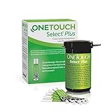 OneTouch Select Plus Blutzuckerteststreifen I 50 Stück I 1 Packung I Zur Blutzucker-Messung Bei Diabetes (Zucker-Krankheit)