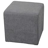 Staboos Sitzwürfel 42cm - Hochwertiger Sitzhocker Pflegeleichter Pouf Hocker - Sitzpouf mit nur 4kg - Sitzcube als perfekte Sitzgelegenheit (Coral_12)