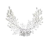 O3W2 Haarnadel mit Kristallperle, Blume, Kopfschmuck, Haarspange, Hochzeit, Haarnadel, Blume, O3W2, Weiß