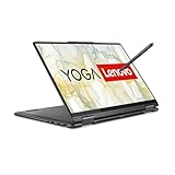 Lenovo Yoga 7 Convertible Laptop | 16' WUXGA Touch Display | AMD Ryzen 7 7735U | 16GB RAM | 1TB SSD | AMD Radeon 680M Grafik | Win11 Home | QWERTZ | grau | inkl. Pen | 3 Monate Premium Care