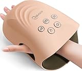 Wireless Handmassagegerät mit Wärme, 3 Stufen Luftkompression und Heizung,Hand Massagegerät für Handfläche Handgelenk Taubheit Müdigkeit Wundsein Relief,Ideale Geschenke für Frauen