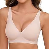 Nadeer BH Damen Ohne Bügel Nahtloser BH Push Up Tshirt...