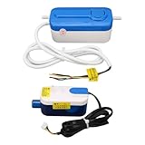 Zerodis HVAC-Kondensatpumpe, ABS-Material, Automatische Entwässerung, 24 L/h Durchflussrate für Klimaanlagen und Luftentfeuchter