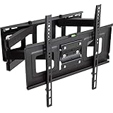 TV Wandhalterung Schwenkbar Neigbar Universal TV Halterung für Flachbildschirme LCD Plasma TV Wandhalterung neigbar schwenkbar kippbar LED 3D passend für 81cm (32 Zoll) - 140cm (55 Zoll) QZPDEJZ