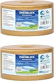 imima ZINCOBLOCK Set 2x3 kg - Mineralleckstein Pferd mit Zink, Eisen, Kobalt und Selen - Pferde Lecksteine mit Mittelmeer Salz - Ergänzungfutter Mineralfutter Lecksteine Salzlecksteine