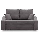 Sofa Dorma mit schlaffunktion, einfacher Aufbau, modernes Design, polstermöbel. Schlafcouch zum Wohnzimmer. Widerstandsfähiges, Minimalistisches Design (POSO 022)