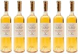 Samos Wein Vin Doux 6x 0,75l Likörwein weiß süß P.D.O. | 15% Vol. | Samos Wein | + 20ml Jassas Olivenöl