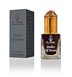 Amber of Yemen 5ml Parfum Duft - El Nabil Misk Musk Moschus Parfümöl für HERREN & DAMEN - Oil Attar Scent