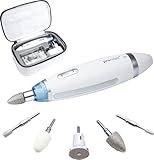 prorelax Maniküre- / Pediküre-Set PERFECT | Damen/Herren | Professionelle Hand- und Fußpflege für Zuhause und unterwegs | 5 hochwertige Aufsätze aus chirurgischem Stahl