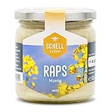 Deutscher Rapshonig 12x 500g - Vorteilspack - Imkerei Schell - Honig aus eigener Produktion - 100% Deutscher Honig