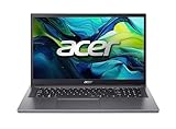Acer Aspire Go 17 (AG17-31P-37VQ) Laptop | 17' FHD IPS Display | Intel Core 3 N355 | 8 GB RAM | 512 GB SSD | Intel UHD Grafik | Windows 11 | QWERTZ Tastatur | grau