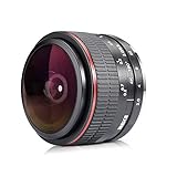 Meike Optics MK 6,5mm f2.0 Fisheye Objektiv Ultra-Weitwinkel für Sony E-Mount