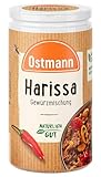 Ostmann Gewürze - Harissa Gewürzmischung | Scharfes orientalisches Gewürz für Geflügel, Fleisch, Gemüse oder Couscous | 35 g in der Streudose