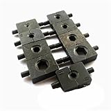 Handbetriebene hydraulische Crimpzangen-Matrizen, 9 Sätze Crimpformen 4-70 mm² for Kupfer-Aluminium-Kabelschuhe, YQK-70 Matrizen