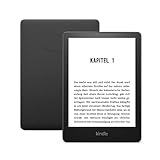 Kindle Paperwhite (16 GB) – Jetzt mit 6,8-Zoll-Display (17,3 cm) und verstellbarer Farbtemperatur – mit Werbung - schwarz