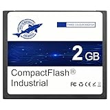 Dogfish Compact Flash Karte 2GB Hochleistungsfähige Industrie CF Speicherkarte mit SLC NAND Flash für Industriecomputer, CNC Maschinen, alte Kameras