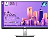 Dell SE2723DS 27 Zoll QHD (2560x1440) Monitor, 75Hz, IPS, 4ms, AMD FreeSync, höhenverstellbar, 99% sRGB, DisplayPort, 2x HDMI, 3 Jahre Garantie, Schwarz