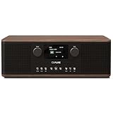 Pure Classic C-D6 Musiksystem (CD-Player, DAB+/FM, Bluetooth, AUX, USB, Wecker, Sleeptimer) Coffee Black/Walnut