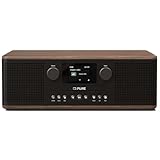 Pure Classic C-D6 Musiksystem (CD-Player, DAB+/FM, Bluetooth, AUX, USB, Wecker, Sleeptimer) Coffee Black/Walnut