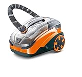 THOMAS Aqua+ PET & Family PARQUET PRO - Staub- und Waschsauger für Tierliebhaber, Orange/Schwarz, Nass/Trocken