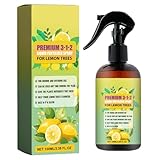 Flüssigkeitsdünger - 100 Ml Konzentriertes Pflanzenwachstumspray | Zitronenbaumblätter Wachsen Spray | Professioneller Zitronenbaumspray Mist | Konzentrierter Booster -Dünger Nebel Für Gesunde Blätter