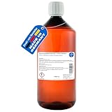 HERRLAN® Wasserstoffperoxid 6% stabilisiert – 1 Liter - FOOD GRADE H₂O₂ Lösung für Wasserpflege & Hygiene - BAuA N-77384 - Made in Germany – MHD 12 Monate