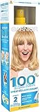 Garnier 100% Ultra Blond Aufhellungsspray, natürlich & progressiv, Strähnen-Effekte, Sonnenkristall, 125 ml