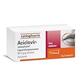 Aciclovir-ratiopharm Lippenherpescreme: Herpescreme zur...