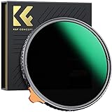 K&F Concept Nano-X 72mm ND Filter Variabler Graufilter ND2-400 (1-9 Stop) Vario ND Filter mit Filtertasche