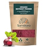 Rote Beete Pulver Bio | SAMSKARA SUPERFOODS | Zertifiziertes Beetroot Powder | Reich an Antioxidantien & Ballaststoffen | Für Smoothies, Backen & Lebensmittelfarbe (1 kg)