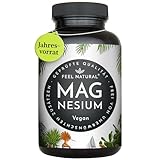 Magnesium Kapseln - 365 Stück (1 Jahr). 664mg je Kapsel,...