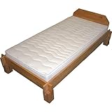 Premium Wellness Wasserbett Wasserbettmatratze für Lattenrost - Bezug Medicott, 90% beruhigt, Größe 90x200cm