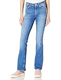 ONLY Damen Onlblush Life Mid Flared Bb Rea1319 Noos Jeans, Medium Blue Denim, S 30L EU