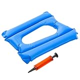 FRCOLOR Aufblasbares Für Rollstühle Rollstuhlkissen Donut-sitzkissen Rollstuhlsitzkissen Sitzkissen Für Rollstuhlfahrer Babytragegurt Lätzchen Alten PVC Haushalt Ältere Luftdichtung