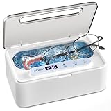 Ultraschallreinigungsgerät Phniti 47kHZ Brillenreinigungsgerät Mit 3 Modi Tragbar Ultraschallgerät 330ml Ultraschallreiniger für Zahnschiene Schmuck Ultraschall Ultrasonic Cleaner