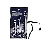 KS Tools 503.4540 4 in 1 GEARplus umschaltbar Doppel-Ratschenringschlüssel-Satz, 3-tlg