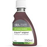 Winsor & Newton 3039751 Ölmalmittel, Liquin Original, 250 ml Flasche, flüssiges Malmittel auf Alkydbasis, halbiert die Trocknungszeit von Ölfarben, steigert die Transparenz, schützt vor Vergilbung