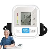 Oryzom Blutdruckmessgerät,blutdruckmessgerät Oberarm Testsieger,blood Pressure Monitor,mit Digitalem Display/Mit Komfortabler Manschette Und Speicherfunktion/Blutdruck- Und Pulsmessung-A