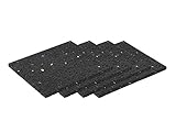 LAS 10296 Anti-Rutschpads, für Ladungssicherung, 10x10 cm, 4 Stück
