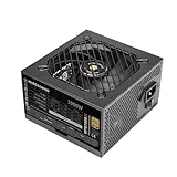 Mars Gaming MPB1000SI, PC ATX Netzteil 1000W, 7 Jahre Garantie, 80Plus Gold 90%, SI Extreme Silence Lüfter mit Kupfer- und Aluminiumkern, AI2-RPM-, DC-DC- und SMD-Technologien, Schwarz