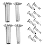 ARTSEWPLY 7 Paare Robuste Edelstahl Messergriffnieten Küchenmesser Befestigung Pins für Holzgriff DIY Küchenmesser Reparatur Zubehör Langlebig Sicher