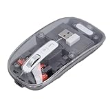 Tosuny Transparente Drahtlose Maus, Bluetooth Gaming Maus...