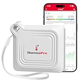 ThermoPro Hygrometer Thermometer Bluetooth 80M Luftfeuchtigkeitsmessgerät Raumthermometer Innen mit APP Datenexport & Speichern Thermo-hygrometer Digital für Innenraum Büro Weinkeller Gewächshaus