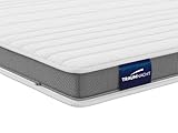 Traumnacht Exklusiv Visco / Kaltschaum Duo Topper mit Visco- und Kaltschaum Seite, einfach wenden, 180 x 200 cm, weiß, Öko-Tex zertifiziert, produziert nach deutschem Qualitätsstandard