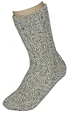 Schaf-Wollsocken Made in Germany. Extra schwere Qualitätssocken. Dicke und wame Natursocken. Größen 35-38