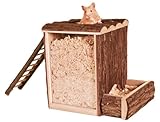 Trixie 62002 Natural Living Spiel- und Buddelturm, 25 × 24 × 20 cm