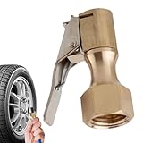 Reifenluftspannfutter,Luftspannfutter, Hochleistungs-1/4-Luftschlauchfutter - Langlebige Konstruktion Luftkompressor-Reifenfüller-Aufsatz, abnehmbare Reifenluftdüse für PKW, LKW, SUV
