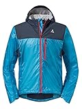 Schöffel Herren Hybrid Jkt Flow Trail M, extrem leichte MTB Jacke, winddichte, atmungsaktive Fahrradjacke mit vorgeformten Ellbogen, methyl blue, 52