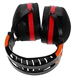 DIKACA Gehörschutz Kapselgehörschützer Over Ear Verstellbar Geräuschreduzierung Lärmschutz Ohrenschützer für Schlaf Lernen und Arbeit